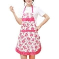 thumbnail image 6 of Reheyre Baking Apron - Soft Texture with Pocket, Waterproof Sleeveless Anti-oil Ladies Fashion Cooking Apron for Kitchen, 6 of 8