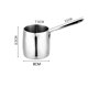 thumbnail image 3 of Cafetera de de de 400ml con asa con boquilla para verter, sartén para , sartén para calentar , olla para derretir leche, BLESIY Sartén para Salsa de Café, 3 of 7