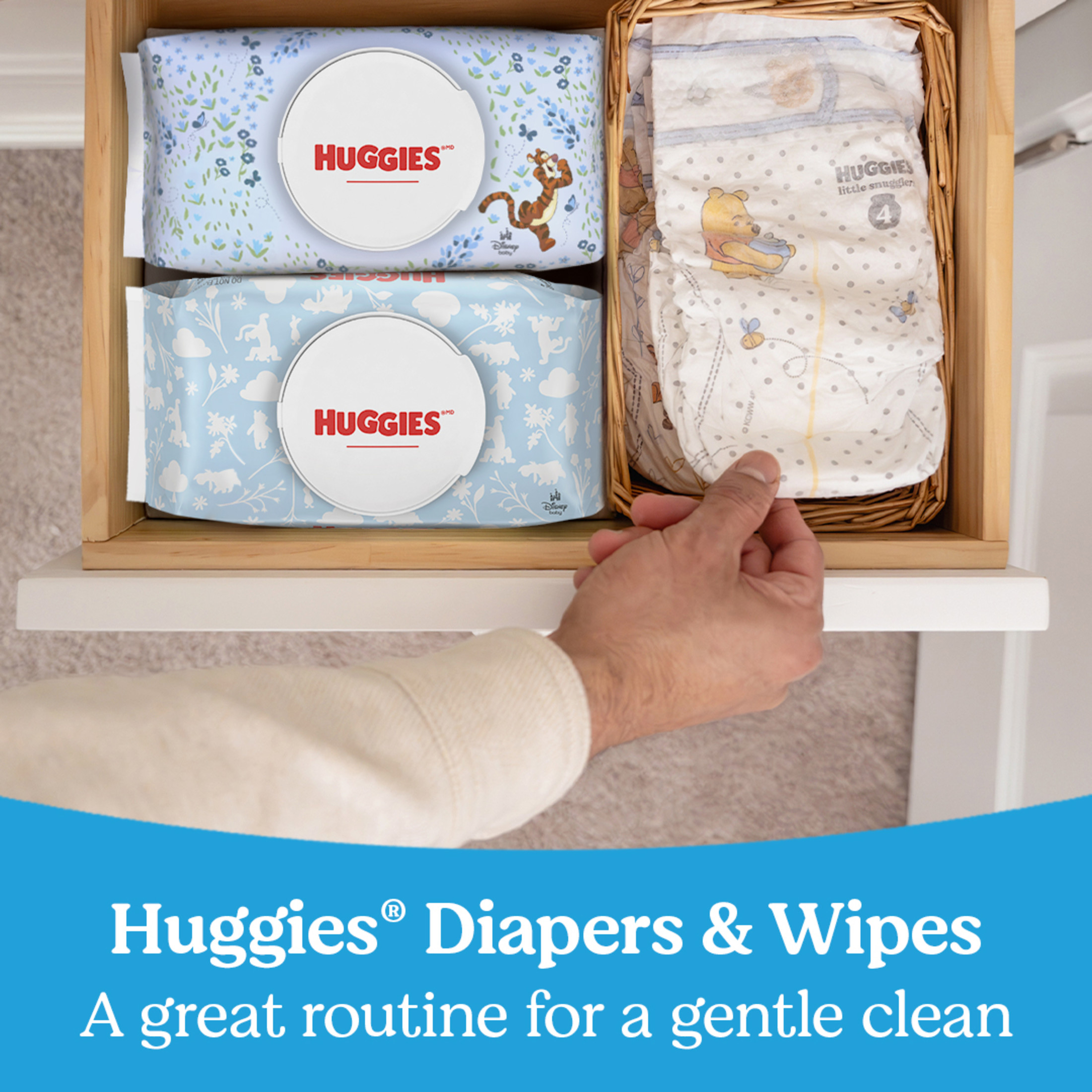 Huggies Natural Care Cucumber, Aloe & Vitamin E Wipes, 560 Count photo 8