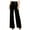 black, variant on Nanette Lepore Womens Sailor Casual Wide Leg Pants, Black, 6