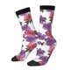 thumbnail image 1 of Balery Peonies Calcetas Largas con Estampado para Hombre y Mujer – Suaves y Transpirables, Talla Única (US 5-11), 1 of 6