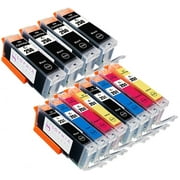 Sophia Global Pen Compatible Ink Cartridge for Canon PGI-250 and CLI-251 12 Pack