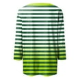 thumbnail image 5 of YanHoo Women 3/4 Sleeve Tops 3/4 Length Sleeve Womens Crewneck Tops Tshirts Women Graphic Tees Vintage 3/4 Sleeve Womens 3/4 Sleeve Tee Shirts Clearance Sale under 10, 5 of 6