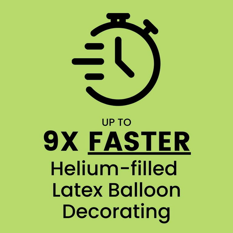 10 Liter Ballon-Helium GENIE® + Abfüll-Ventil