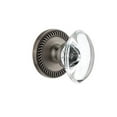 thumbnail image 2 of Grandeur Newpro_Prv_234 Newport Solid Brass Rose Privacy Door Knob Set - Nickel, 2 of 7