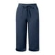 thumbnail image 3 of WILLBEST Pantalones Casuales elegantes para Mujer con Cintura Elástica y Bolsillos para Uso Diario, Ideales para Actividades al Aire Libre En Primavera y Verano. Extra Grande, 3 of 5