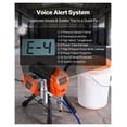 thumbnail image 3 of Airless Paint Sprayer 1500W 3300PSI - High Pressure Electric Spray Machine with Brush, Hose & Nozzles for Apartments & Buildings, 3 of 9