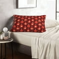 thumbnail image 6 of Honeii Christmas Red Balls Pattern Decorative Throw Pillow Case - Elevate Your Couch, Sofa, or Bed with Stylish Home Decor-16"x24", 6 of 6