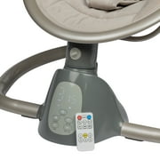 Monbebe 5-Mode Baby Swing with Bluetooth، Castle Point