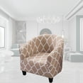 thumbnail image 6 of Club Slipcover Tub Cover Stretchable Arm Cover Removable Furniture Stretch Fabric Home Decor , pattern 1, 6 of 10