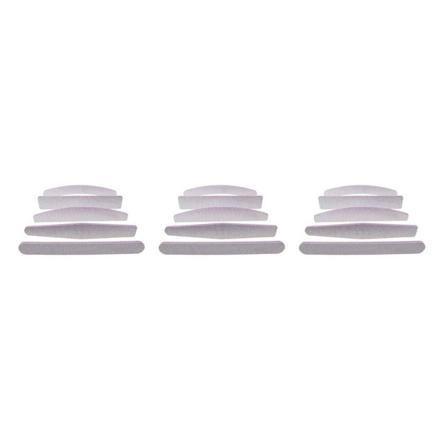 Maytalsory 5PCS/Set Half Moon Sanding File Suit Polished Files Set Manicure Tools Art Tools 5pcs 3Set