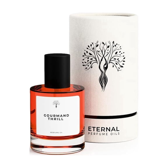 Eternal Perfume Oils Gourmand Thrill Perfume Oil for Women, 1 fl oz (30 mL) Dropper Bottle, Alcohol-Free Long-Lasting Concentrated Fragrance