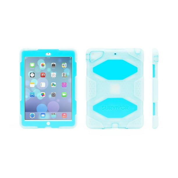 Griffin Griffin Ipad Air Rugged Case Survivor All Terrain Case Stand Military Duty Case Direct From Griffin Walmart Com Walmart Com