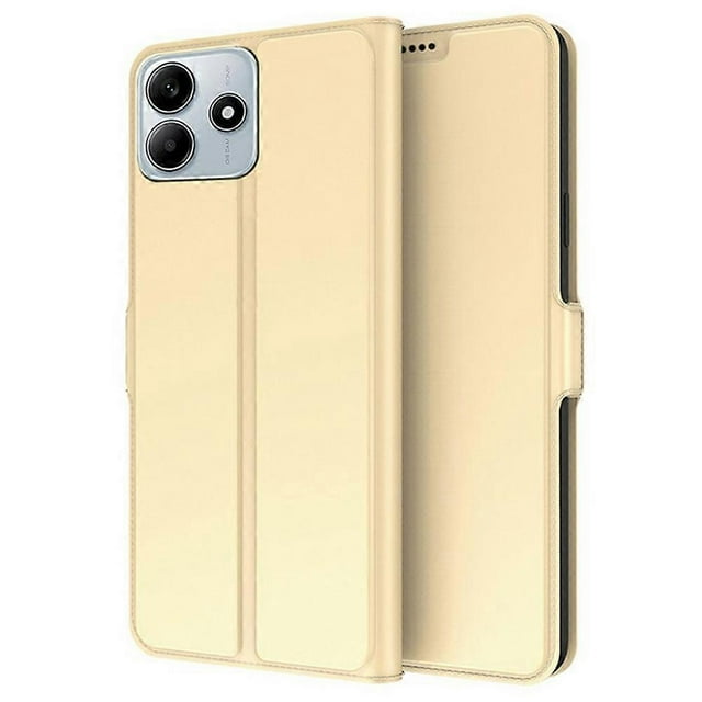 For Xiaomi Redmi Note 14 5G Case Shockproof TPU Inner Shell Leather Phone Cover Card Slot - Black