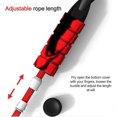 thumbnail image 4 of 3m Saltar Saltar Cuerdas Cable Velocidad Ajustable Crossfit Plástico Grueso Doble Cojinete Saltar Cuerda Deportes Equipos De Fitness,11 Feliz Sencillez, 4 of 4