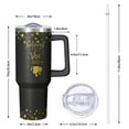 thumbnail image 3 of 1pc graduate 40oz Tumbler with Straw & Handle - Insulated Stainless Steel Cup | Holiday Gift for Man Women (Christmas, Valentine's, Birthday), 3 of 5