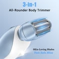 thumbnail image 6 of Electric Razor for Women, Painless Womens Electric Shaver, Low Noise Bikini Trimmer Body Hair Removal Rechargeable Wet/Dry Cordless Epilator with LCD Display & Charging Stand for Legs Arm Underarms, 6 of 7