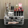 thumbnail image 5 of Organizador de maquillaje transparente, vitrina de cosméticos para el cuidado de la piel con 4 cajones, organizador de maquillaje, cosméticos, joyas, accesorios para el cabello, 5 of 5