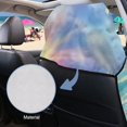 thumbnail image 4 of Kuiaobaty Sea Turtle Print Car Seat Towels for Front Seats Plumeria Starfish Print Towel Bucket Seat Covers with Storage Bag 60 x 33 Inch Absorbent Athletic Towels for Car Seats, 4 of 8