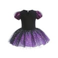 thumbnail image 4 of ATAIKU 3-8Y Kids Girls Witch Ballet Dress Leotards Skirted Tutu Dancewear Halloween Christmas Party Pincess Dresses, 4 of 11