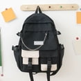 thumbnail image 2 of Lightweight Waterproof Daypack School Backpack Bookbag for College Students Black, 2 of 2