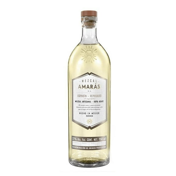 Mezcal Amarás Paquete de 3 Espadín Reposado 750 ml