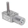 thumbnail image 5 of DC Speed Reduction Motor 18RPM M8x33mm Aluminum Brass Worm Gear Motor 4632‑370 DC12V, 5 of 5