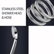 Electric Shower Head Tankless Water Heater Thermostatic Shower Head Set Temperature Adjustable Home Bathroom Waterproof Instant Water Heating Machine