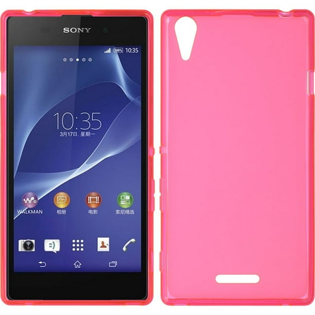 Zuiver Dankzegging Spektakel Sony Xperia T3 Case, by DreamWireless Rubber Coated Hard Snap-in Case Cover  For Sony Xperia T3, Hot Pink - Walmart.com
