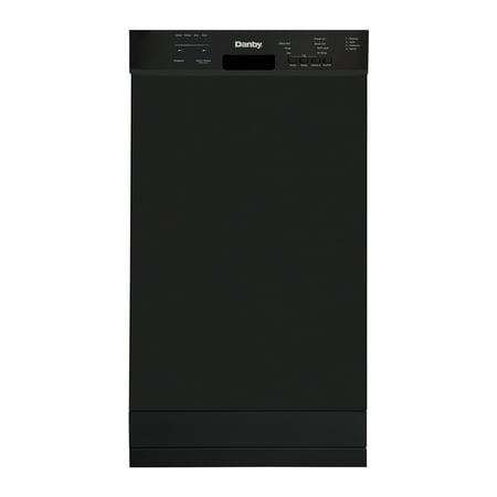 Danby 18  Wide Built-in Dishwasher in Black (DDW18D1EB)