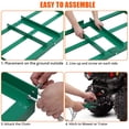 thumbnail image 6 of Width Driveway Drag, Drag Harrow for Driveway, Grader Landscape Power Rake for ATV, UTV, Tractor, Mower - Tow Behind Yard Lawn Leveling Tool with Heavy-Duty Chain, 6 of 6