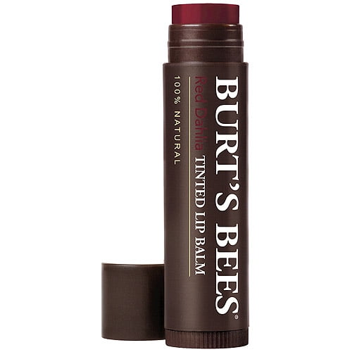 Burt's Bees Red Dahlia Tinted Lip Balm, 0.15 oz