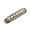 Bronze 48mmx1, variant on LOOKSEVEN 1/2/3 Pcs Brass Metal SSS Single Coil Pickup Covers For Fender SQ Strat 5 Colors- Gold 50mmx1