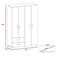 thumbnail image 5 of ARMARIO RECAMARA IDRIL CHOCOLATE 120X47.05X180CM, 5 of 5