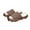 Brown, variant on Men's Slippers Washable Floor Cleaning Function Detachable Shoes Slip On House Non Slip Open Toe Comfortable Casual Indoor Men Slippers Size One Size
