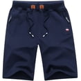thumbnail image 1 of Shorts casuales para hombre - 4XL - Azul Ormromra HMHZ748-2, 1 of 8