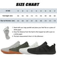 thumbnail image 5 of LASUDRAA Men's Shoes Comfortable Walking Barefoot Minimalist Zero Drop Wide Width Fashion Sneaker, 5 of 9