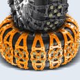 thumbnail image 2 of maskred Efficient Snow Tire Chains Increase Traction Reliable Easy To Install ABS Snow Chains For Cars 10-pack black, 2 of 6