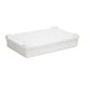 thumbnail image 2 of Caja multiusos para fermentar masa, bandeja de almacenamiento de alimentos de material HDPP para uso comercial y doméstico. Blanco medio, 2 of 9
