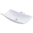 thumbnail image 1 of Polaris V240-W White Porcelain Vessel Sink, 1 of 2