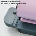 thumbnail image 6 of Naxoaeo Adjustable Metal 6-Hole Paper Punch Puncher for A5/Personal/Pocket Size Six Ring Binder Day Planner Inserts Pages - 6 Sheet Capacity, 6 of 7