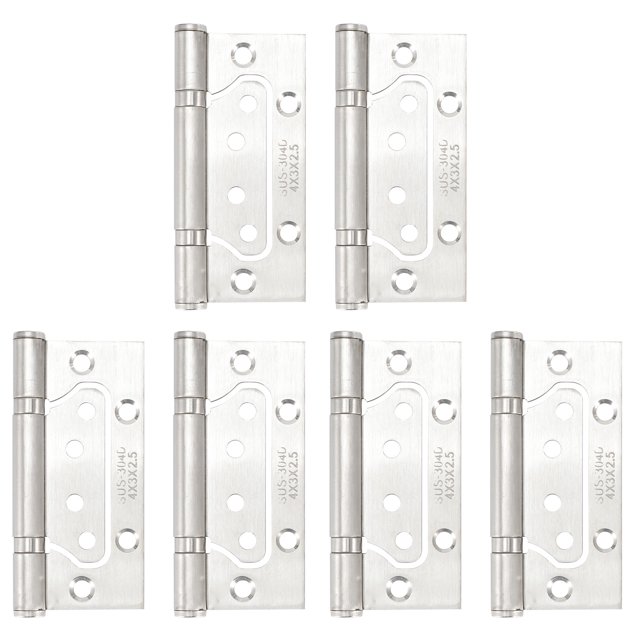 Bisagra Para Muebles, Bisagra Abierta Plana, Bisagra De Cojinete Silencioso De Acero Inoxidable A Prueba De Herrumbre Para Gabinete Doméstico Octpeak Furniture Hinge