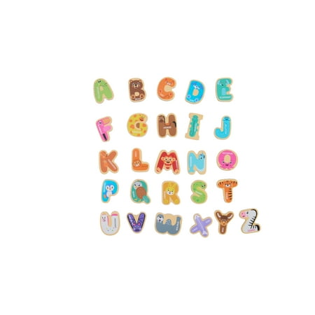 Spark Create Imagine Wooden Magnetic Letters, 3y+, Educational Toy for Preshool Children