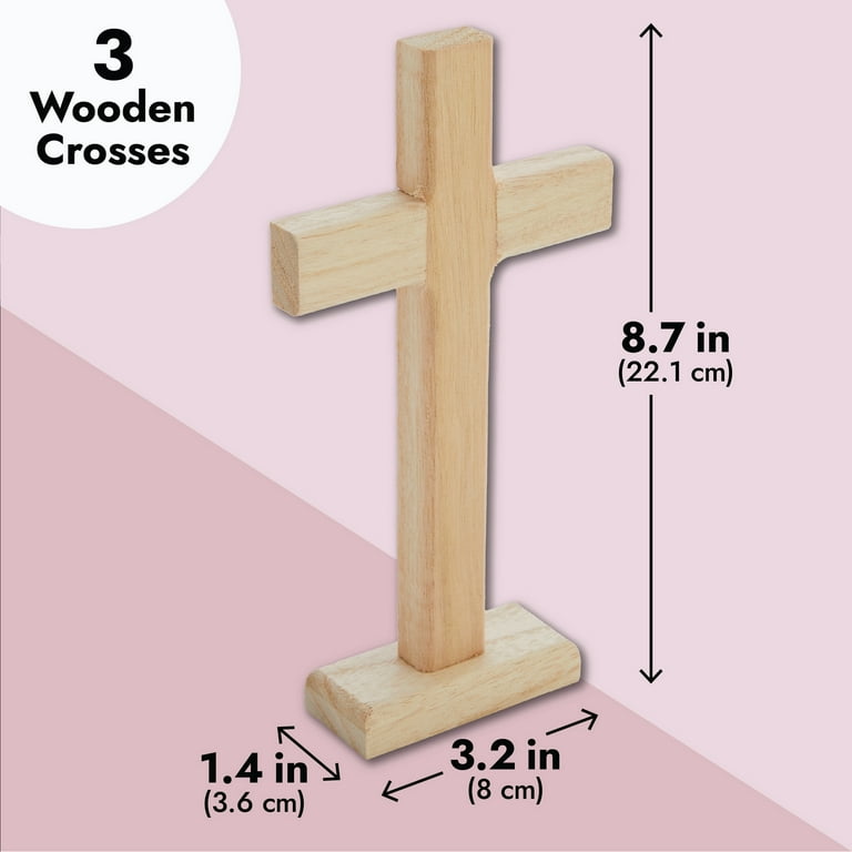 Do It Yourself Wood Crosses (1 Dz) - Crafts for Kids and Fun Home Activities