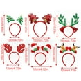 thumbnail image 3 of JZROCKER Christmas Sequins Headdress Festival Decorative Headband Themed Party Supplies, 3 of 21