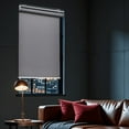 thumbnail image 5 of AOSKY Blackout Roller Shade--Experience the safety and convenience of a cordless design, easy installation, and family-friendly use,43" W x 72" H,Grey, 5 of 5