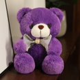 thumbnail image 3 of Oso de peluche de 9 colores, regalo de cumpleaños, almohada de boda, Animal relleno, muñeco de oso marrón, regalo de cumpleaños cómodo para el hogar, 3 of 5