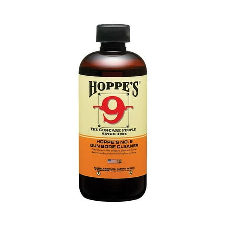 Hoppes No. 9 Gun Bore Cleaner Powder Solvent, 1