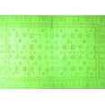 thumbnail image 1 of Ahgly Company Indoor Rectangle Oriental Green Traditional Area Rugs, 2' x 3', 1 of 4