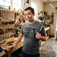 thumbnail image 4 of Mens This Is Not A Drill T Shirt Tools Hammer Shirt for Dad Funny Father's Day Idea Tee Graphic Tees, 4 of 9